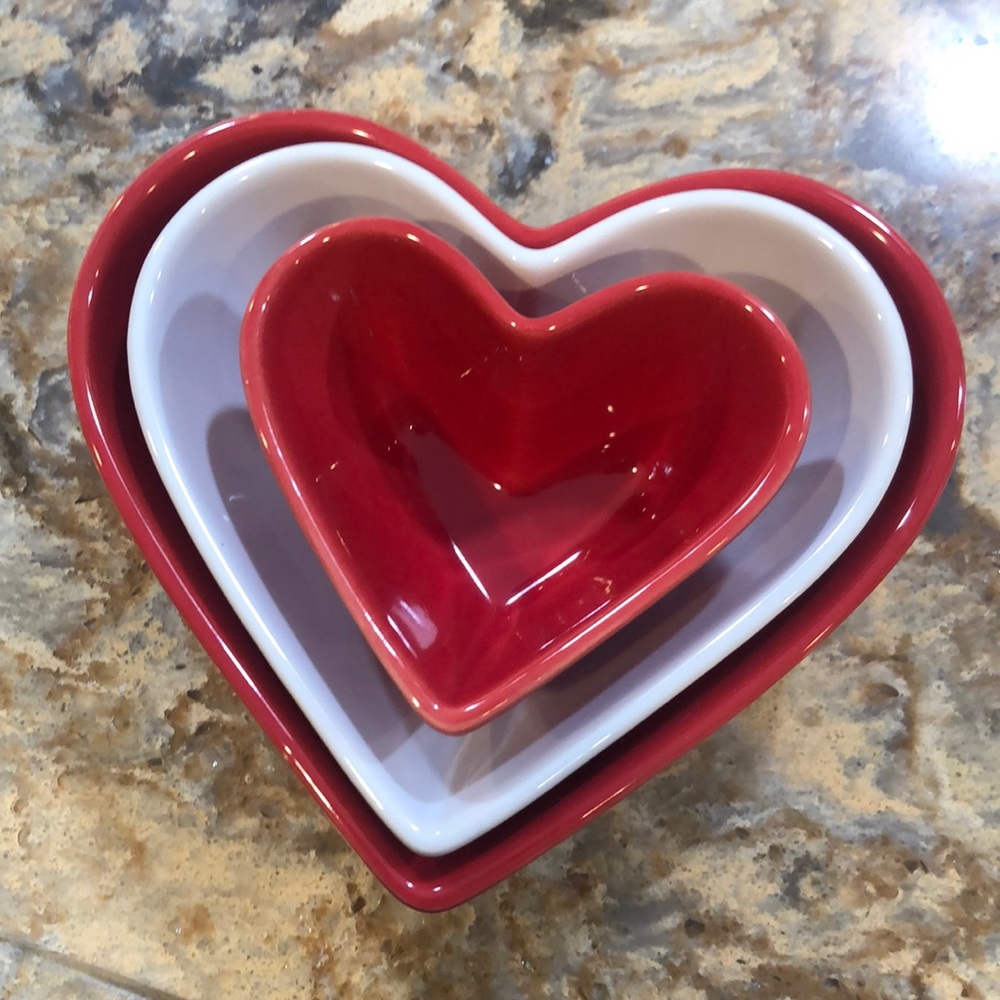 Heart Shaped Measuring Cups